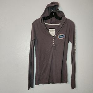 Colosseum Athletics Gators long sleeve hooded shirt
